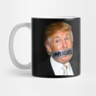 Trump Impeached Duct Tape Mug